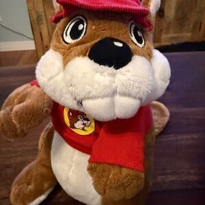 Buc-ee’s the Beaver plush stuffed animal doll Jaag 12" Tee shirt Cap Doll